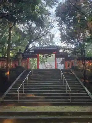 山中八幡宮の山門・神門