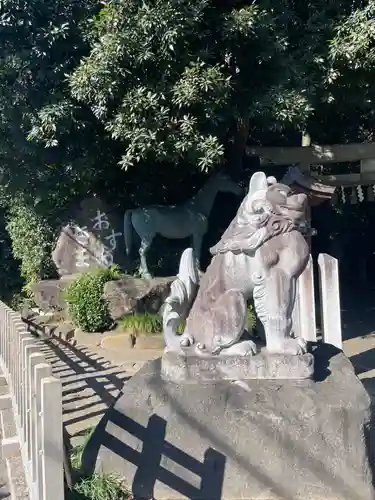 駒木諏訪神社の狛犬