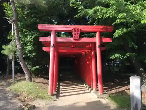 土呂八幡宮の鳥居