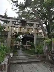 出町妙音堂の鳥居