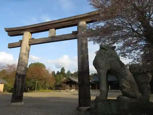 吉野神宮の鳥居