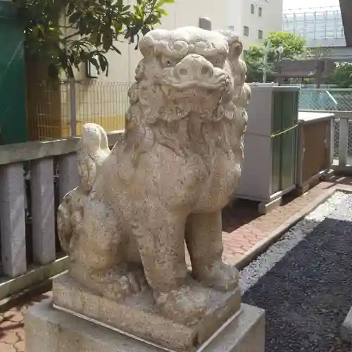 住吉神社 勝どき御旅所の狛犬