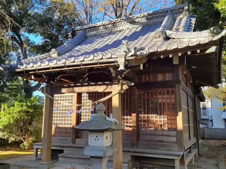 栗原氷川神社の本殿・本堂