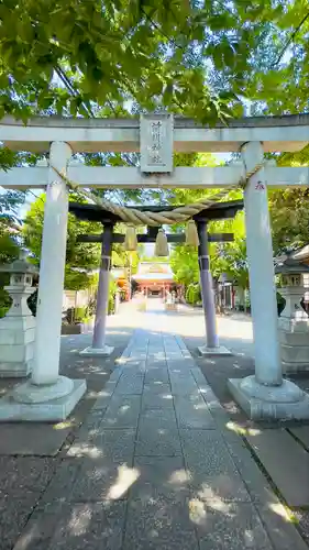 前川神社の鳥居