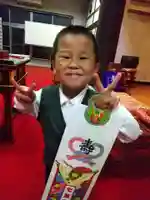 蓮久寺の七五三参