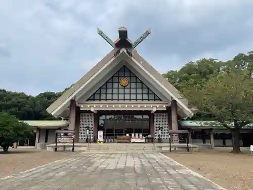 千葉縣護國神社の本殿・本堂