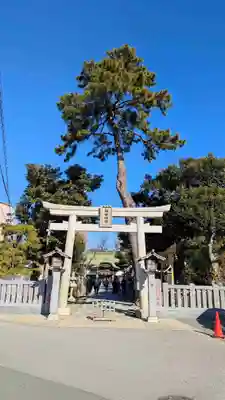 菊田神社の鳥居