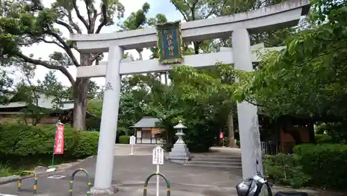 磯良神社（疣水神社）の鳥居