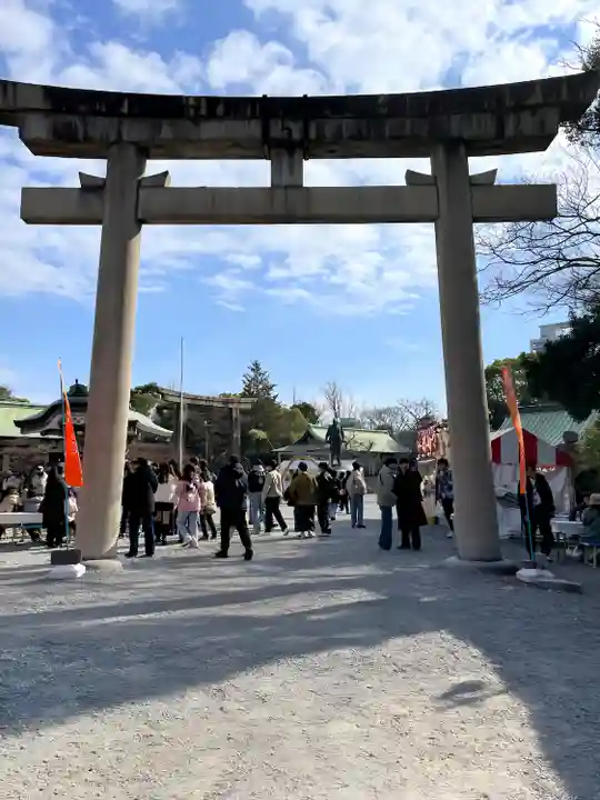 豊國神社の初詣