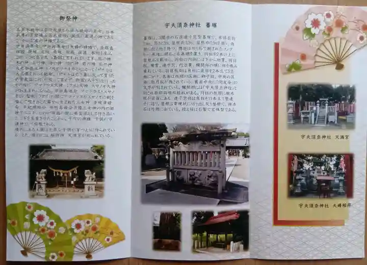 宇夫須奈神社(木曽川町)の{uncategorized: "未分類", other: "その他", undefined: "問題あり", building: "その他建物", grave: "お墓", sacred_gate: "鳥居", guardian: "狛犬", statue: "像", buddha: "仏像", history: "歴史", nature: "自然", garden: "庭園", animal: "動物", pagoda: "塔", temizu: "手水舎", mountain_gate: "山門・神門", sanctuary: "本殿・本堂", subordinate: "末社・摂社", art: "芸術", scenery: "景色", jizo: "地蔵", ema: "絵馬", goshuin: "御朱印", omikuji: "おみくじ", items: "授与品その他", amulet: "お守り", goshuincho: "御朱印帳", eats: "食事", festival: "お祭り", votive_dance: "神楽", shichigosan: "七五三参", wedding: "結婚式", experience: "体験その他", initially: "初詣", around: "周辺", anti_infection: "感染症対策"}