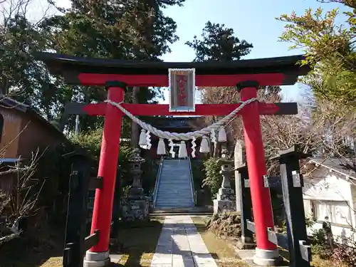 久留里神社の鳥居