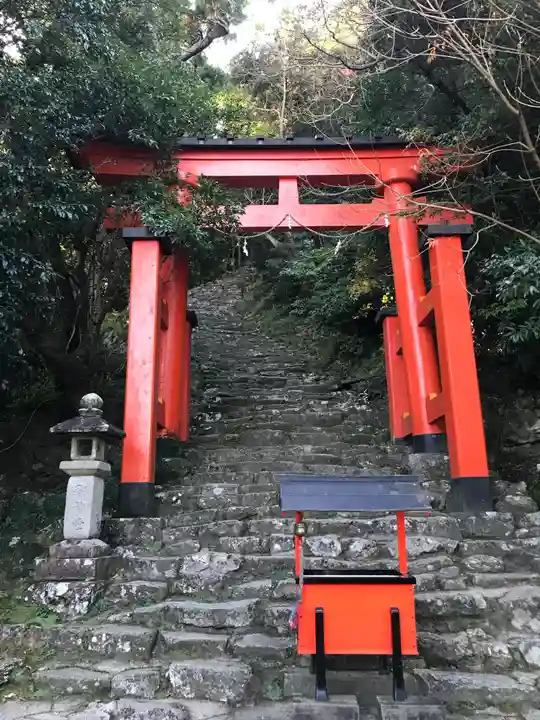 神倉神社(熊野速玉大社摂社)の鳥居