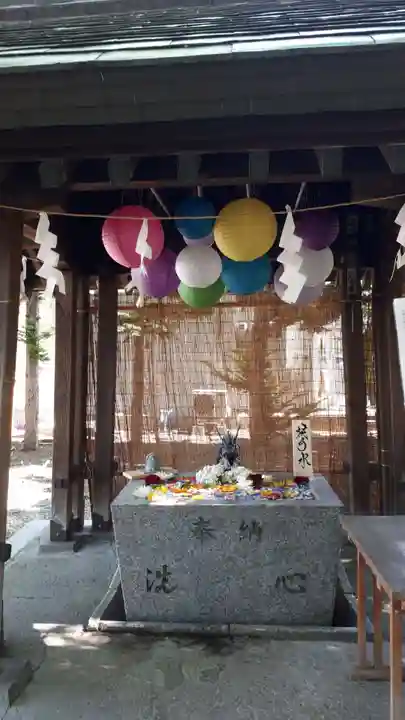 札幌諏訪神社の手水舎