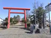 上富良野神社の鳥居