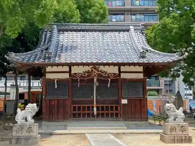 大津神社の本殿・本堂