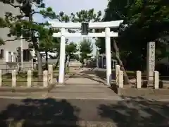 荒子川水神社の鳥居