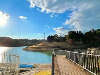 高塚池 弁財天の社の周辺