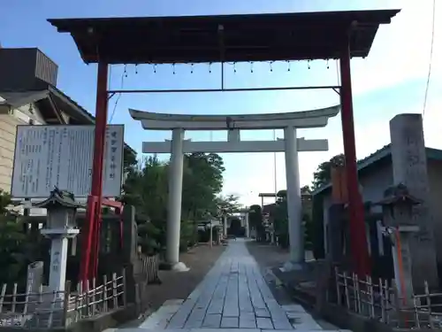 健田須賀神社の鳥居