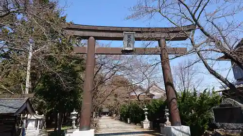 冨士御室浅間神社の鳥居