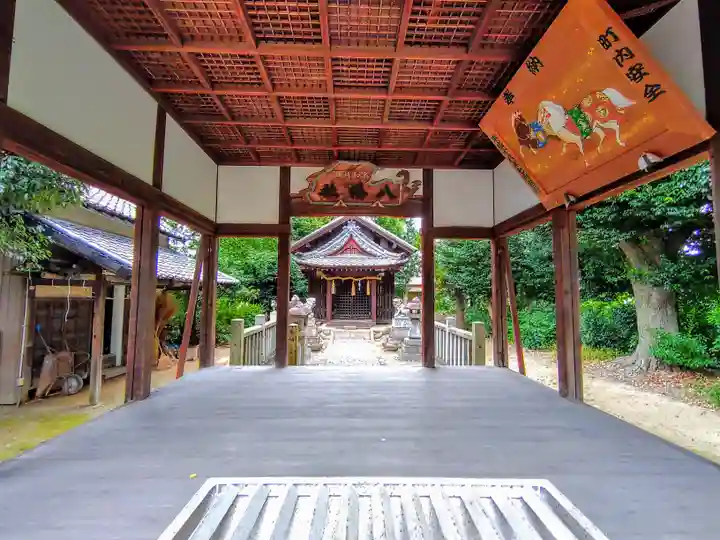 八幡社(下津)の本殿・本堂