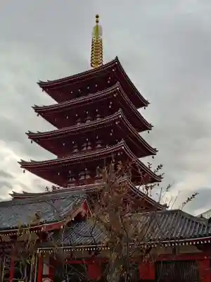 浅草寺の塔