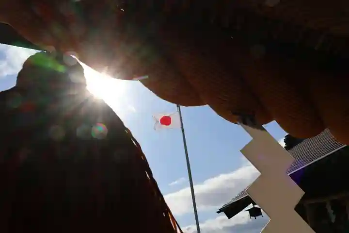 長屋神社の景色