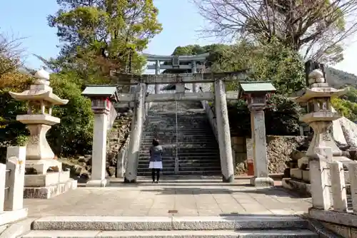 甲宗八幡宮の鳥居