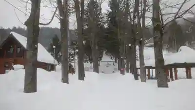 西興部神社の周辺