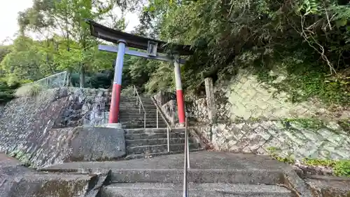 長野八幡神社の鳥居