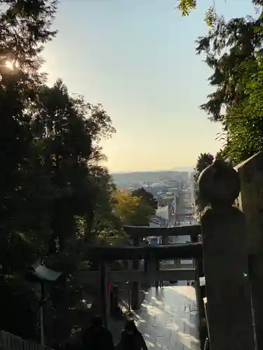 宮地嶽神社の景色