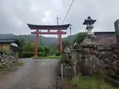 菅山寺の鳥居