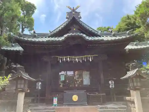 荏原神社の本殿・本堂