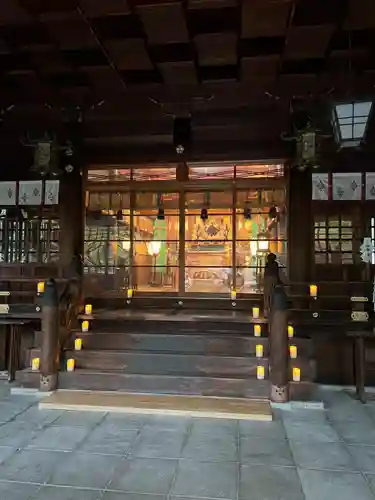 溝旗神社（肇國神社）の本殿・本堂