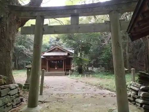 太祝詞神社の鳥居