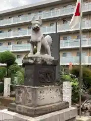 堤稲荷神社の狛犬