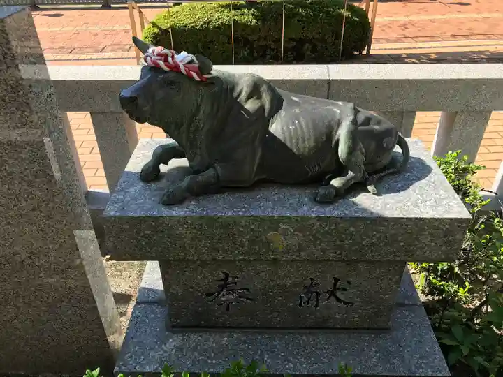 鏡天満宮の狛犬