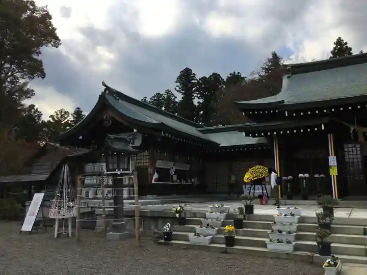 茨城縣護國神社の本殿・本堂