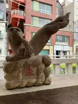 千種稲荷神社の狛犬