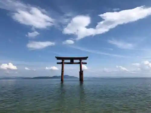 白鬚神社の鳥居