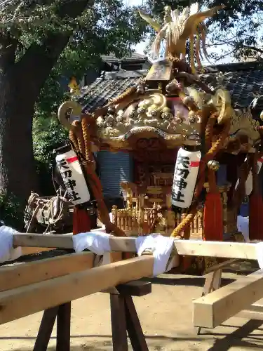 矢切神社のお祭り