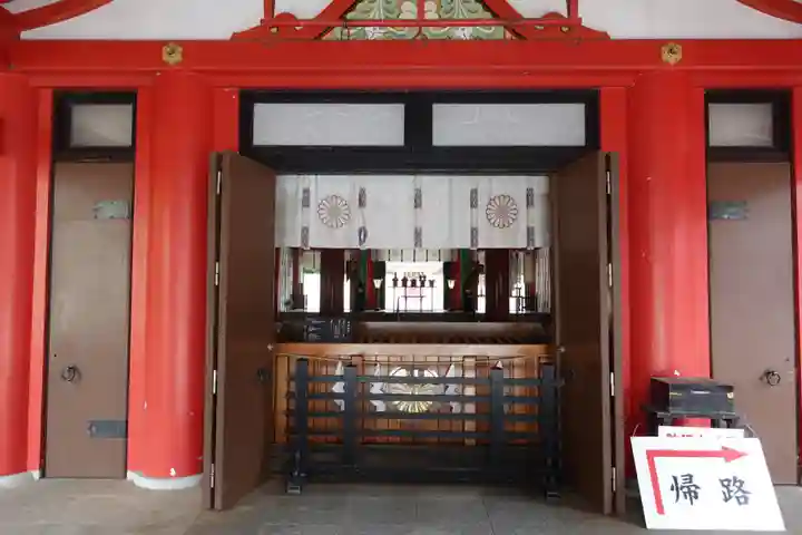 宮城縣護國神社の本殿・本堂