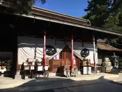 長浜八幡宮の本殿・本堂