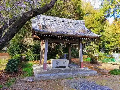 熊野神社の手水舎