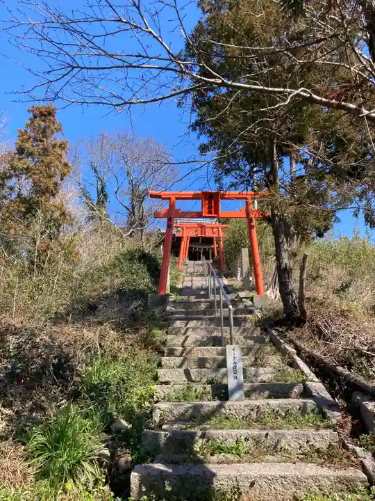 稲荷神社の鳥居