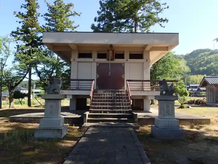 白山神社の本殿・本堂