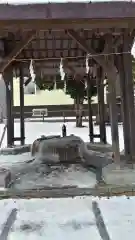 札幌村神社の手水