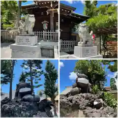 お三の宮日枝神社の狛犬