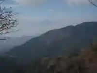 大山阿夫利神社本社の景色