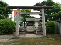 祠(花ノ木神社)の鳥居