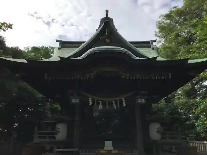 白旗神社の本殿・本堂